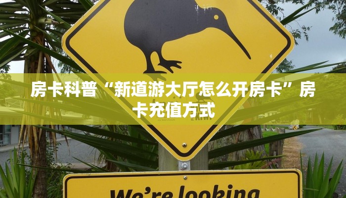 房卡科普“新道游大厅怎么开房卡”房卡充值方式