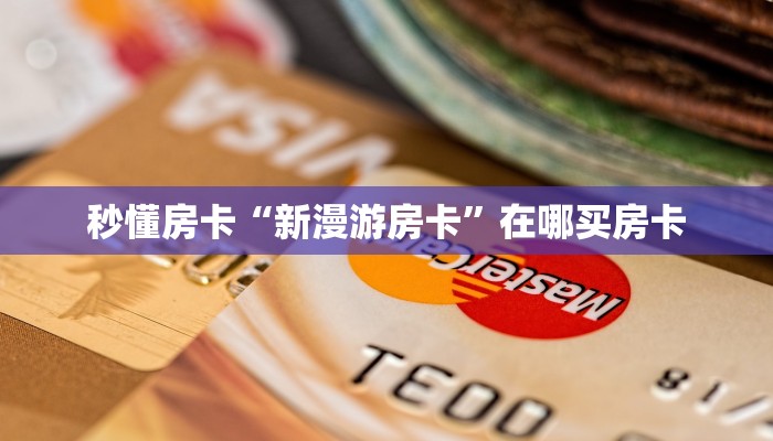 秒懂房卡“新漫游房卡”在哪买房卡 秒懂房卡“新漫游房卡”在哪买房卡
